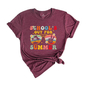 Schools Out For Summer Shirt, Beach Vibes Shirt, Summer Beach Shirt, Summer Camp Shirt, Retro Summer Shirt, Summer Vibes Shirt,