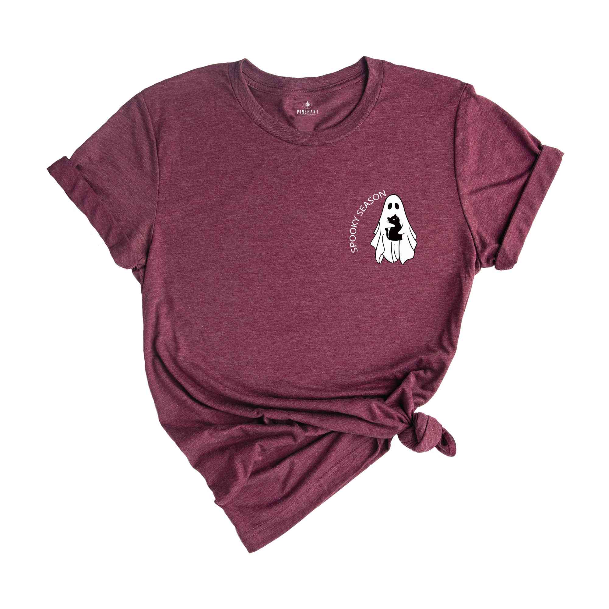 Spooky Season Shirt, Cute Ghost Shirt, Spooky Vibes Shirt, Funny Halloween Shirt, Ghost Shirt, Halloween Ghost Shirt