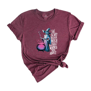 The Scary bisexual witch your parents warned you Shirt, bisexual shirt, Sarcastic Bi Shirt, bi pride shirts