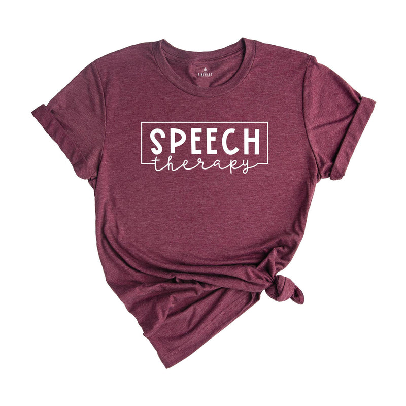 Speech Therapy T-Shirt, Funny Speech Therapist Shirt, Speech Language Pathologist, SLP Shirt, Speech Language Gift