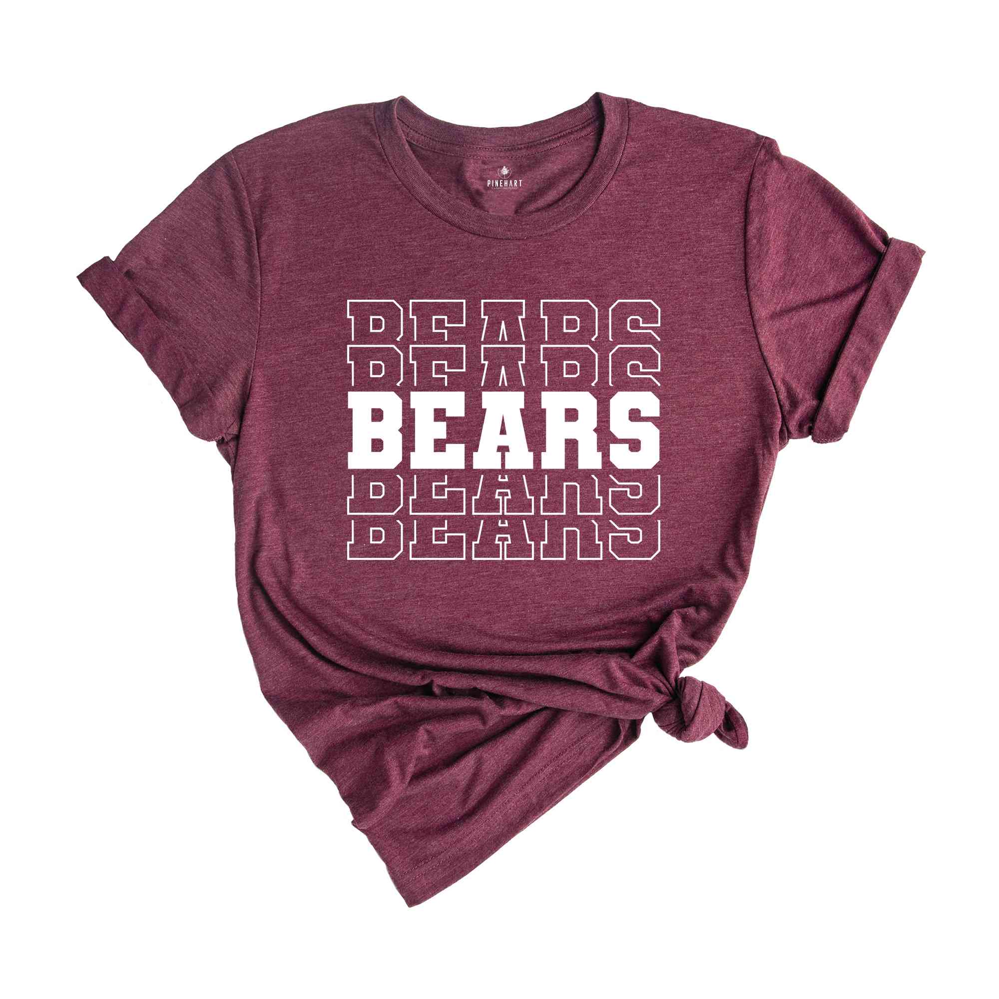 Team Mascot Shirt, Bears Team Shirt, Bears Football Shirt, Bears Fan Shirt, Bears School Shirt, Bears School Spirit