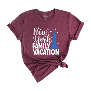 New York Family Vacation Shirt, Summer Vacation Shirts for Family, New York City Shirt, New York Lover Gift, Matching Family Vacation