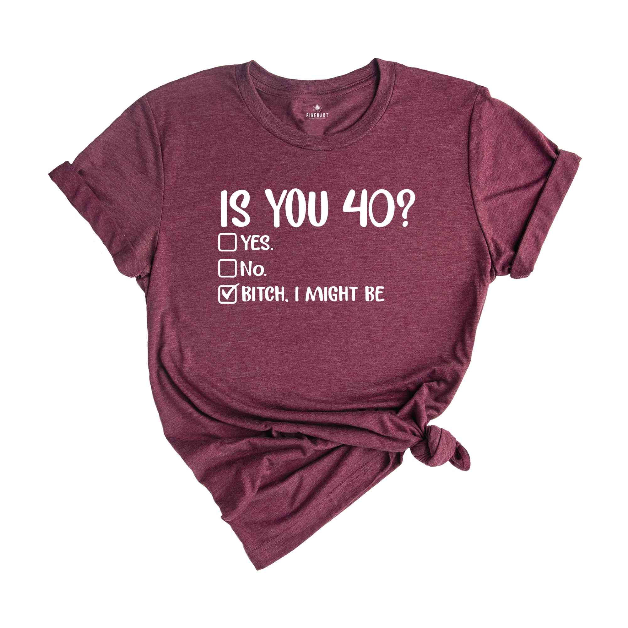 Funny 40th Birthday Outfit, 40th Birthday Shirt, Funny Birthday Shirt, 40th Birthday Gift, 40th Birthday T Shirt, Bitch I Might Be Shirt