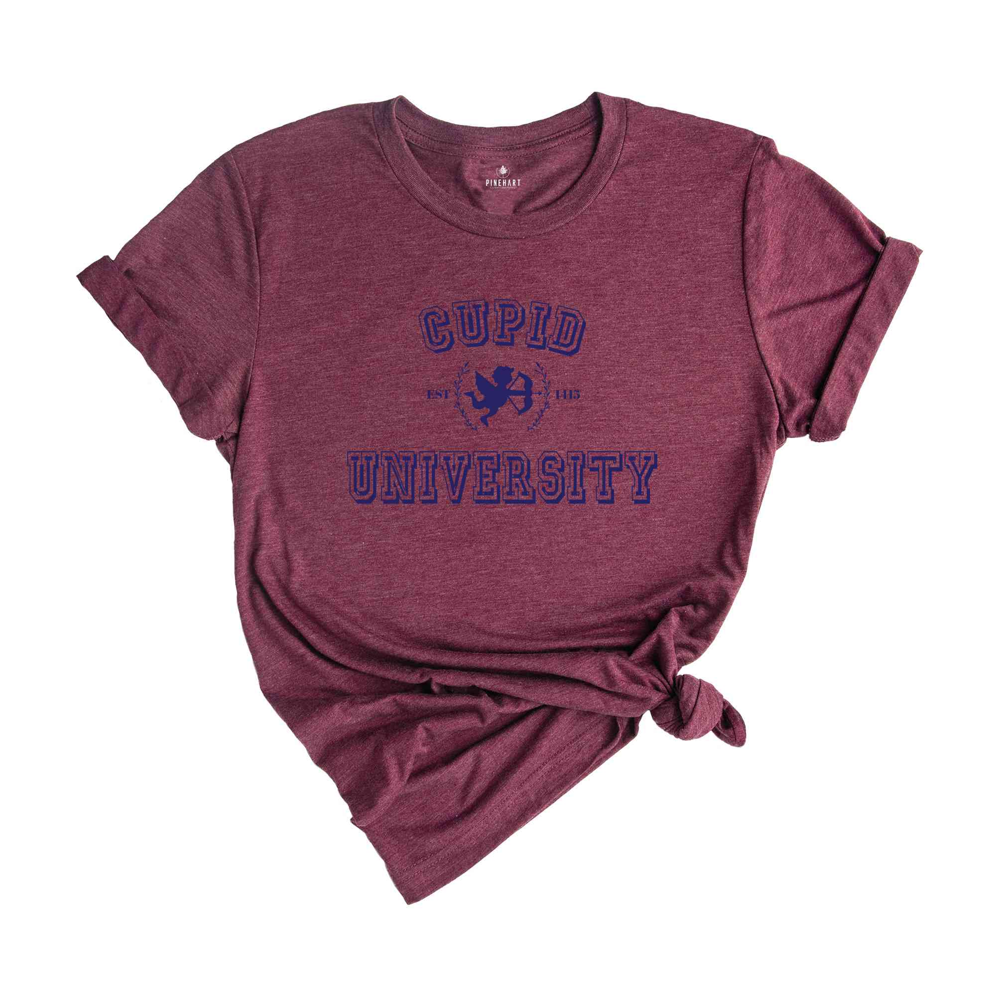 Cupid University Shirt, Love T-shirt, Valentine's Day Gift, Funny Tee, Cute Shirt, Valentine's Day Cupid University Shirt