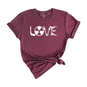 Love Radiology Shirt, Radiologist Shirt, Radiology Technician Shirt, Sonography Shirt, Rad Tech Shirt, Radiology School Gift