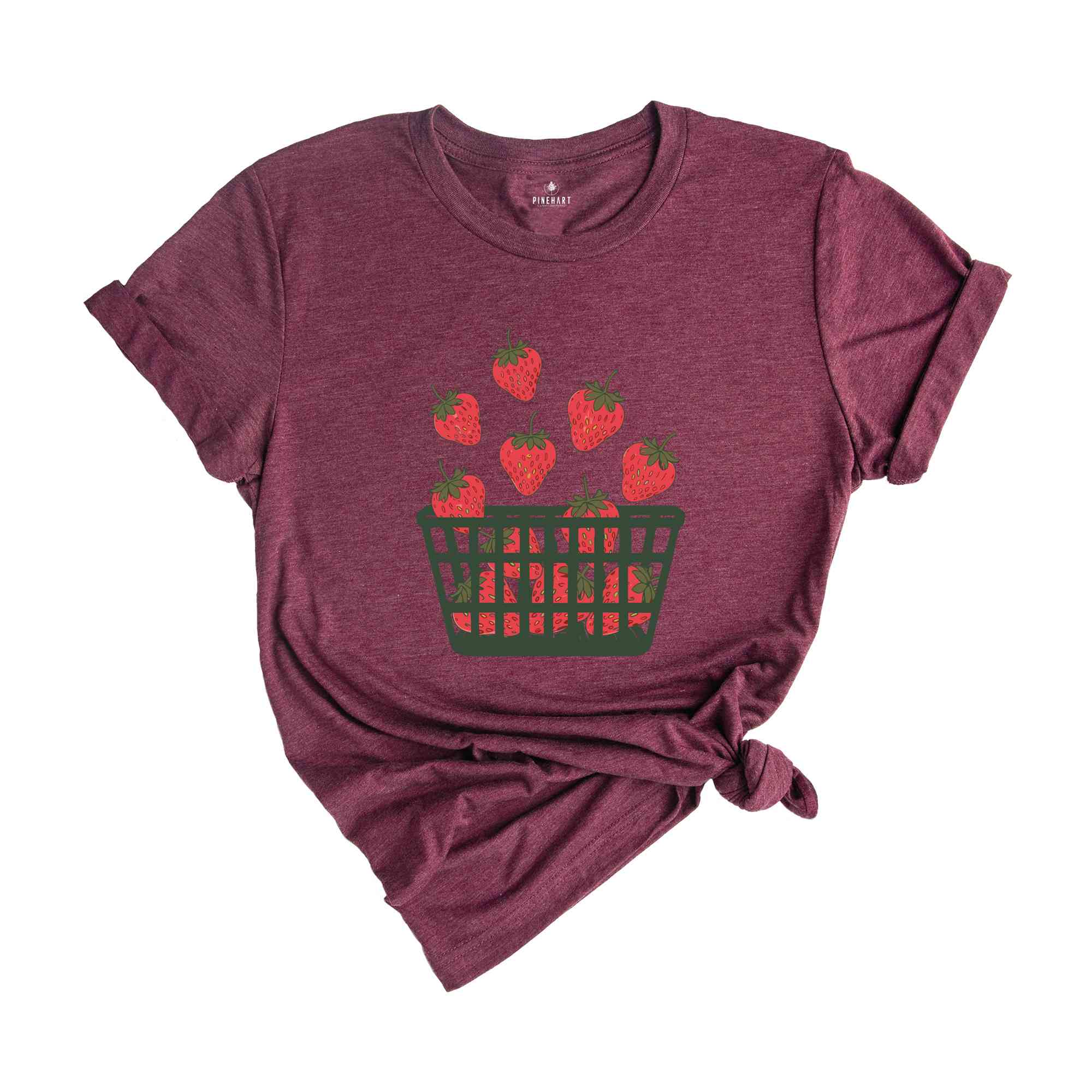 Strawberry Shirt, Foodie Shirt, Fruit Lovers Gifts, Strawberry Tee, Trending Shirt, Gardening Gifts, Summer Tee