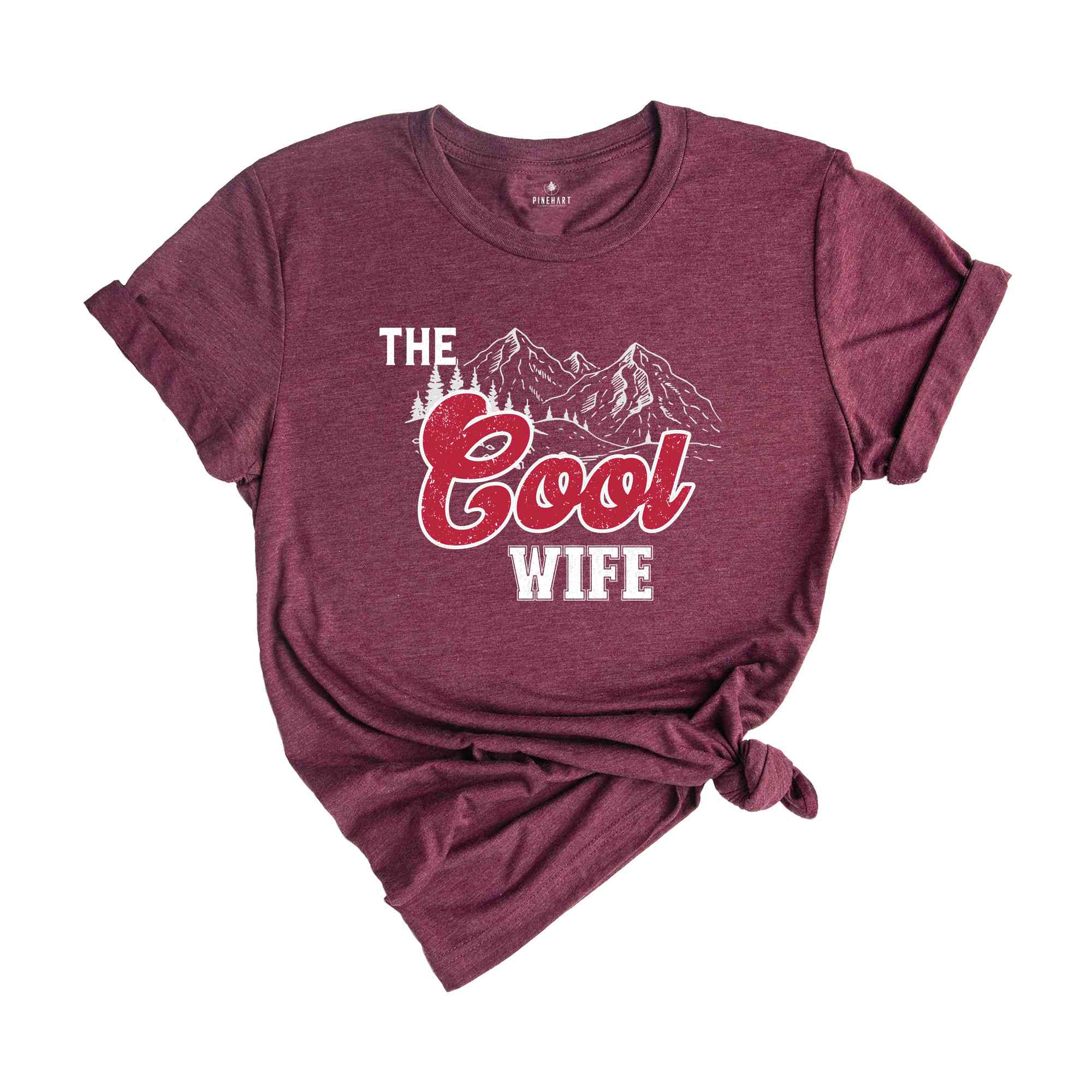 The Cool Wife Shirt, Bachelorette Party Shirt, Cute Bride Shirt, Bridesmaid Shirt, Bride Gift, Wife Life, Shirt for Wife, Gift for Wife,