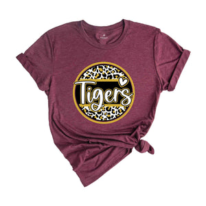 Tigers Team Shirt, School Spirit Apparel, Tigers Mascot Shirt, Tigers Spirit Shirt, Team Mascot Shirt, Football Team Shirt, Sports Shirt