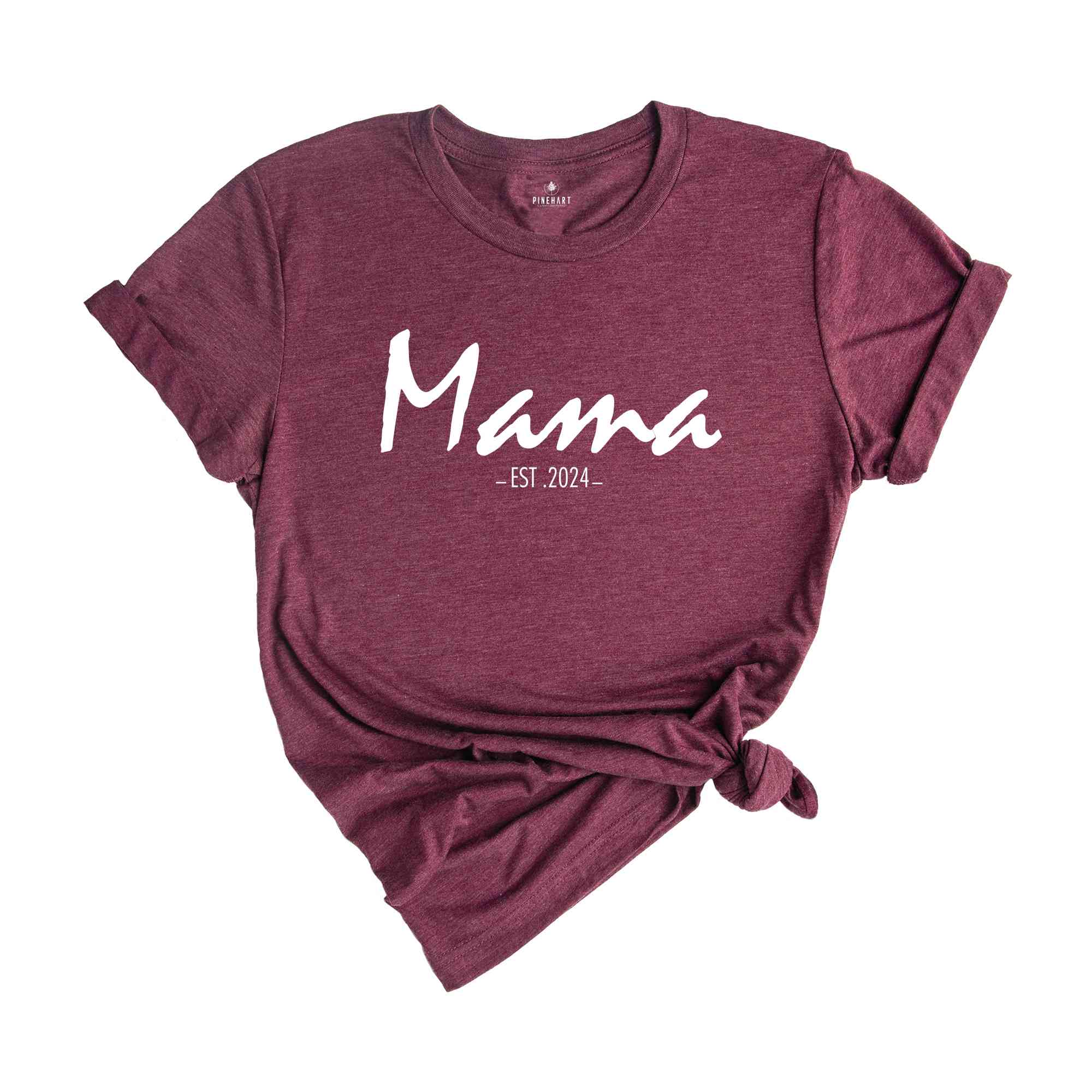 Custom Mama Shirt, Mothers Day Gift, Gift For Newly Mothers, Personalized new Mom Shirt, First Mothers Day Gift