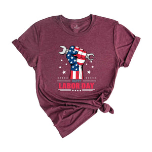 Happy Labor Day Shirt, Anytime Celebration Shirt, Holiday Shirt, Funny Summer Shirt, Labor Day Shirt, America Flag Shirt