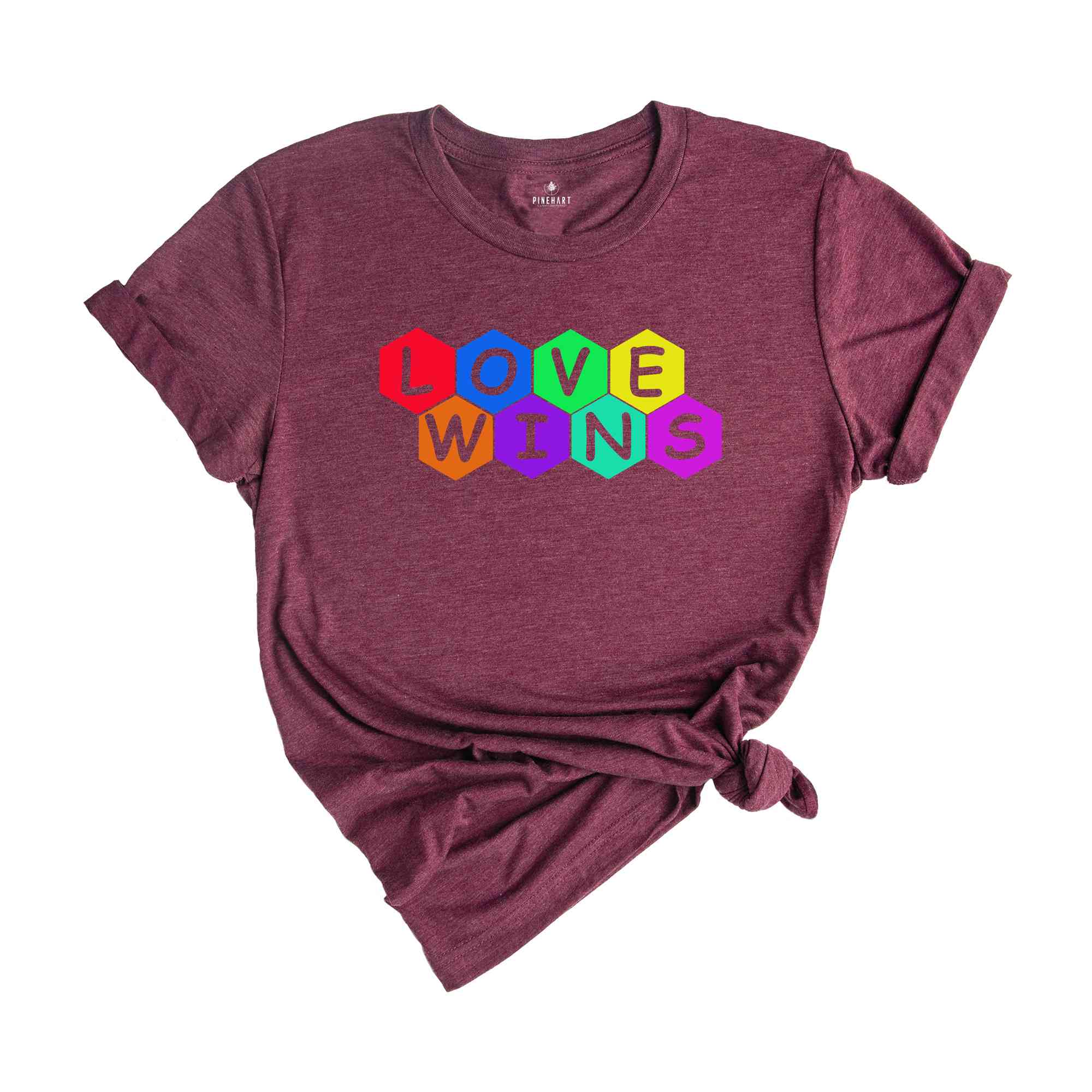 Love Wins Shirt, LGBTQ+ Shirt, Pride Month Shirt, Equal Rights Shirt,Lgbtq Proud Ally, Pride Parade 2024,Equality Tshirt