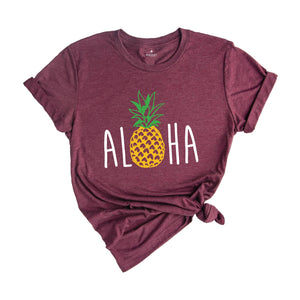 Aloha Shirt, Hawaii Tshirt, Hawaii Honeymoon Shirt, Aloha Tee, Hawaii Vacation, Vacation Shirt, Tropical Shirt, Summer Vibes Shirt