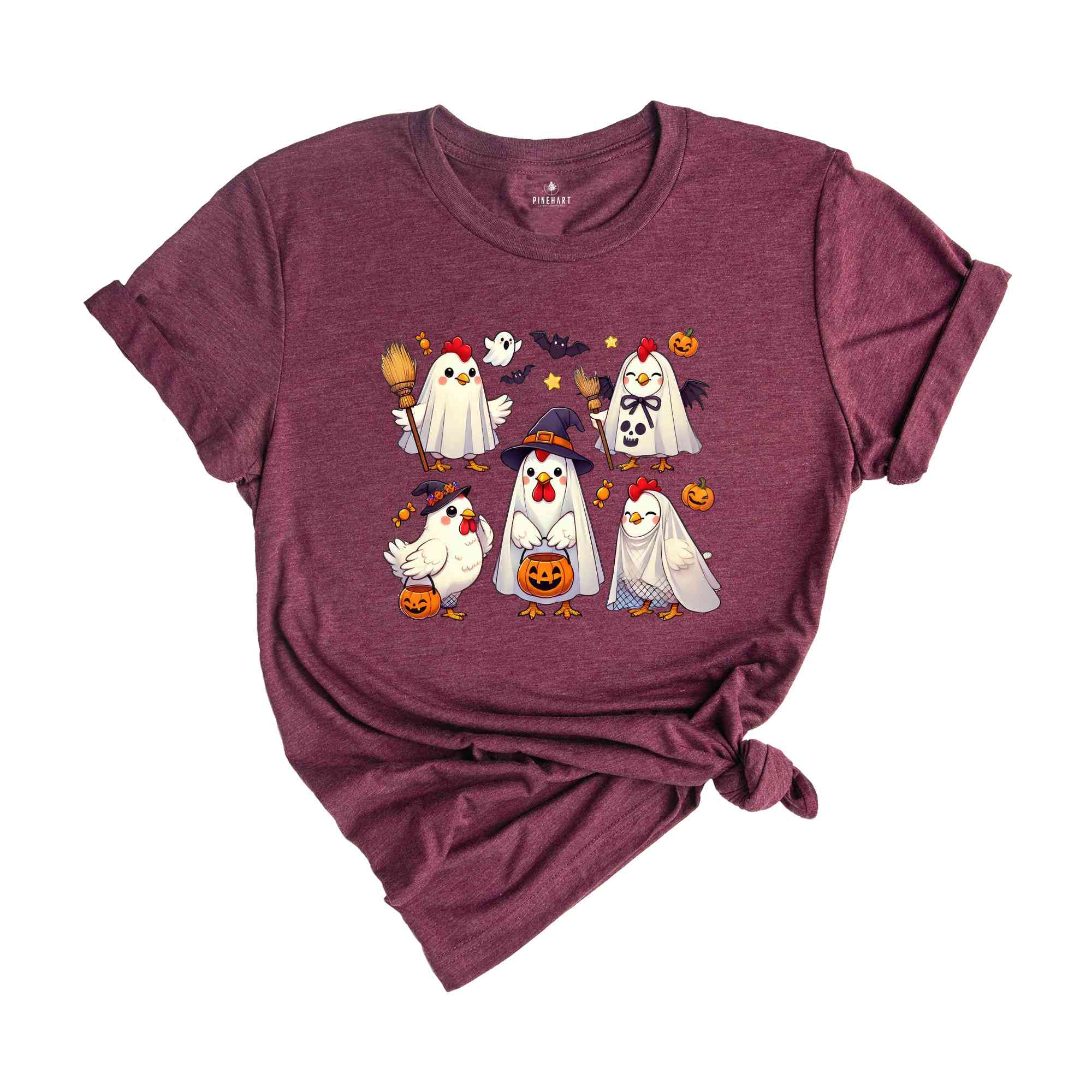 Ghost Chicken Shirt, Halloween Chicken Shirt, Farm Animal Shirt, Halloween Gift, Halloween Shirt, Cute Halloween Shirt, Boo Shirt