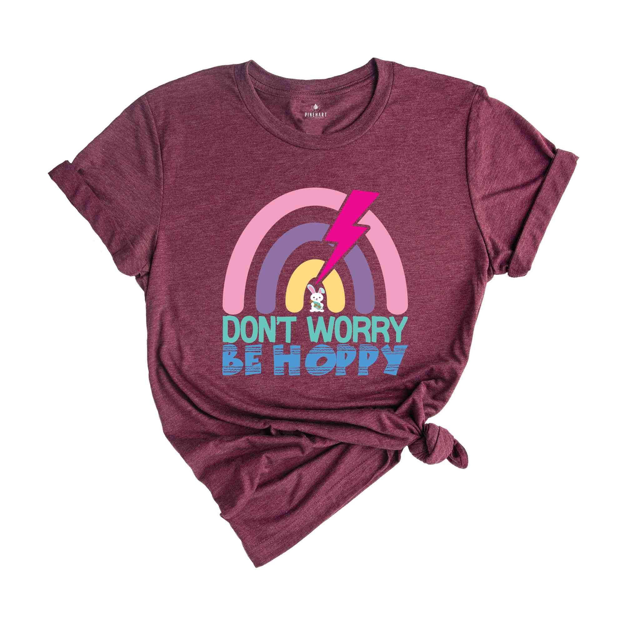 Don't Worry Be Hoppy Shirt, Student Shirt, Cute Easter Shirt, Happy Easter Day, Gift For Student, Easter Peeps Shirt, Easter Bunny