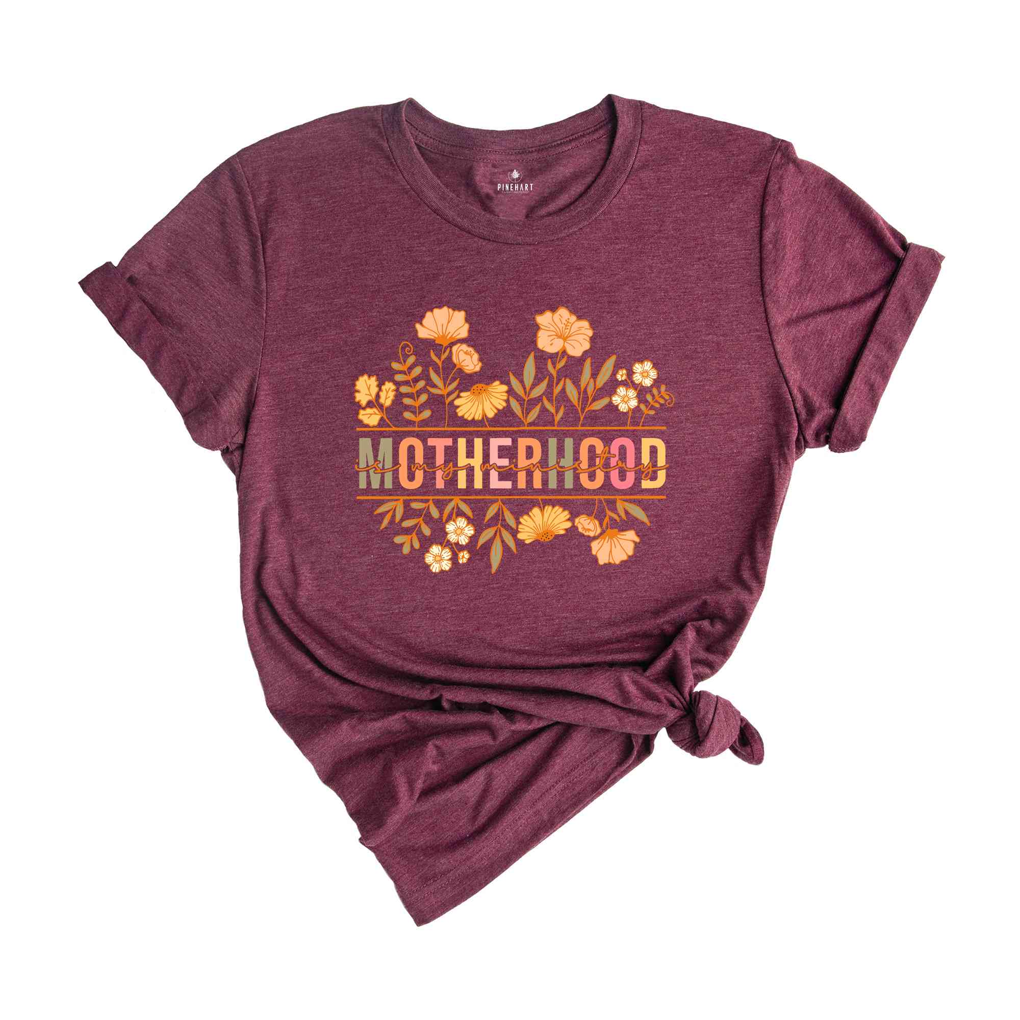 Motherhood is My Ministry Shirt, Mom Christian T-Shirts, Christian T-Shirt Christian Gifts for Mom, Mama Tee