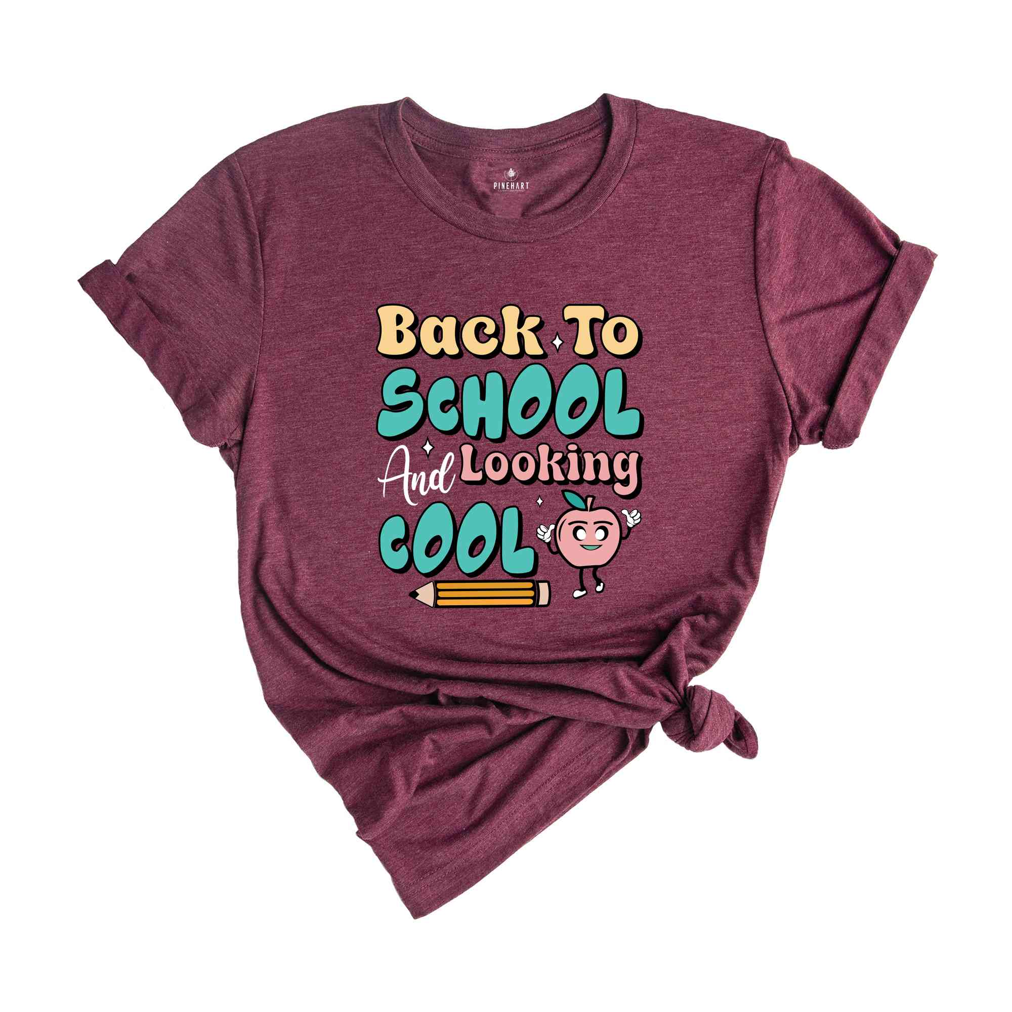 Back to School And Looking Cool Shirt, First Day of School Shirt Teacher Shirts, Teacher Gifts Kindergarten Teacher Shirt