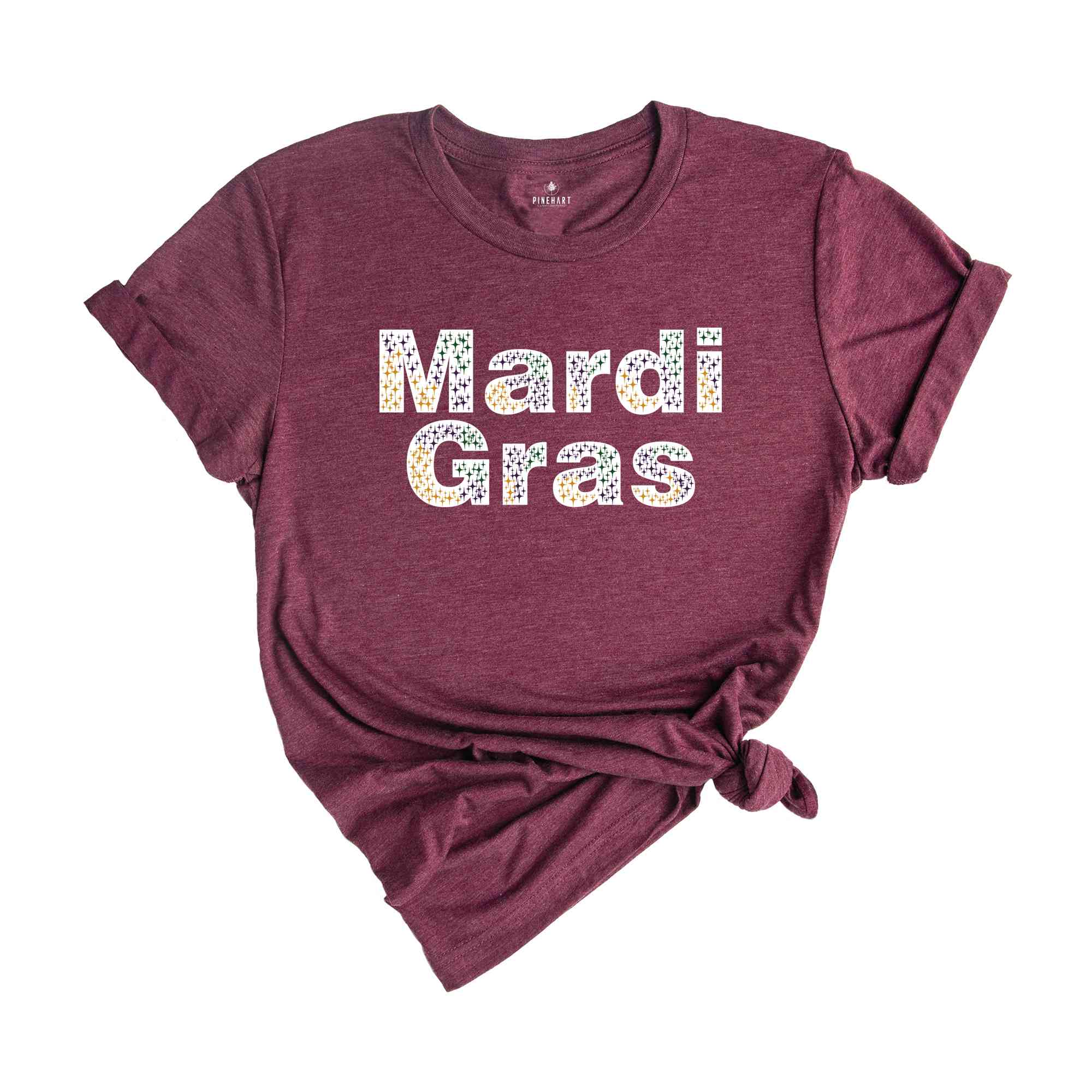 Sparkle Mardi Gras Shirt, Mardi Gras Carnival Tee, Mardi Gras Gift, Fat Tuesday T-Shirt, Fleur De Lis Tee, Mardi Gras Party Shirt