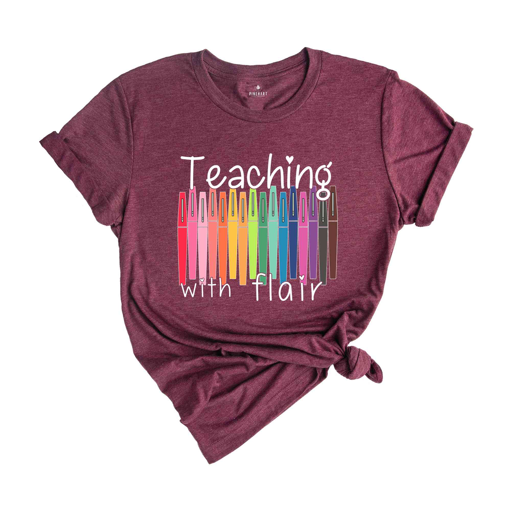 Teaching The Flair Shirt, Teacher Life Shirt, Teacher Appreciation Shirt, Back To School T-Shirt, New Teacher Shirt