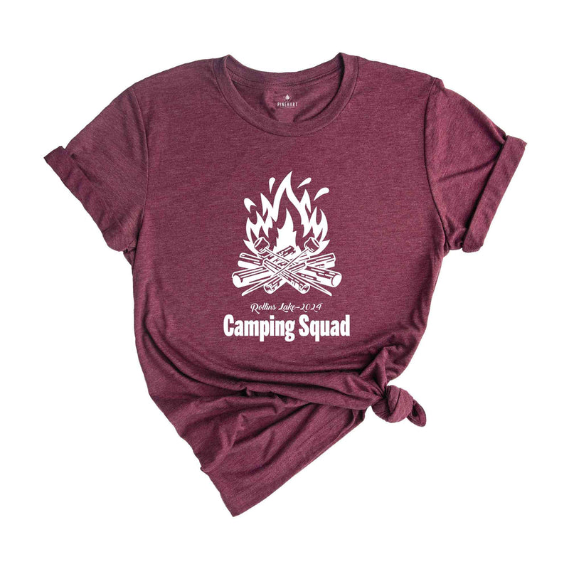 Family Camping Shirts, Custom Camping tshirt, Matching Camp Shirts, Girls Weekend Matching T Shirts, Camp Shirts for Party, Travel Shirts