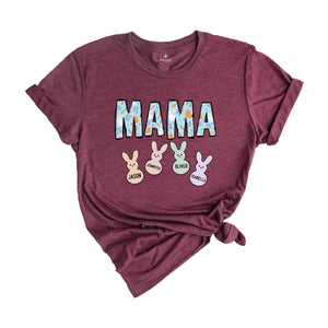 Custom Easter Mama With Kids Names Shirt, Mama Easter Shirt, Mom Easter Shirt, Cute Bunny Shirt, Easter Shirt, Easter Gift