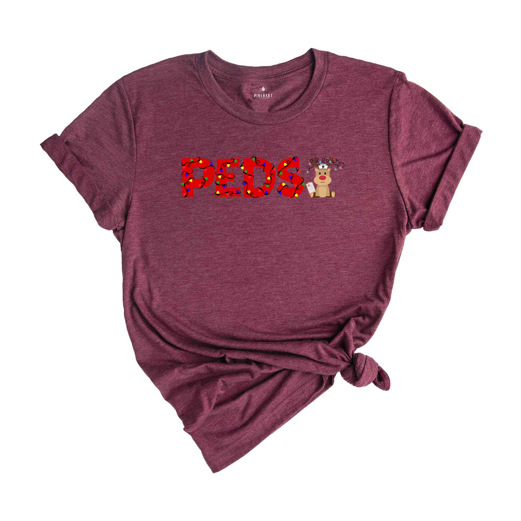 Christmas PEDS Shirt, Christmas Pediatrics T-Shirt, Peds Crew Tee, Christmas Pediatric Nurse Gift, Christmas Tee