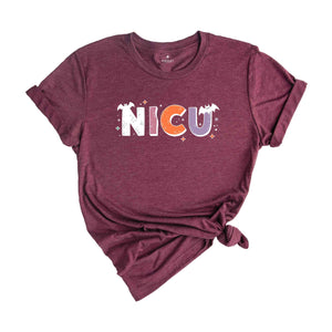 Halloween NICU Nurse Shirt, NICU Nurse Halloween, Spooky Nicu Shirt, Pumpkin Shirt, Hospital Nurse Shirt, Halloween Party Shirt