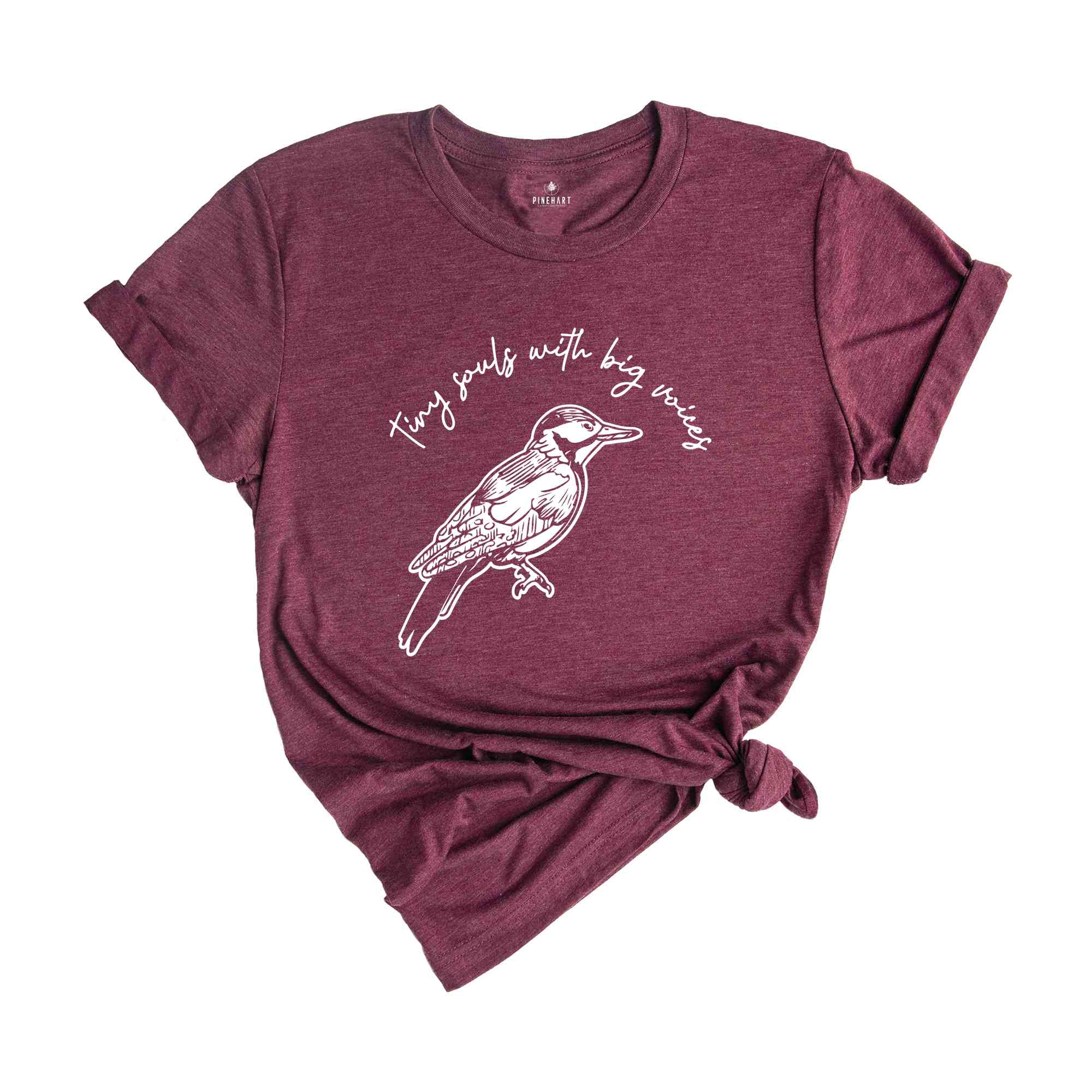 Tiny Souls With Big Voices Shirt, Bird Lover Shirt, Animal Lover Shirt, Bird Lover Gift, Gift For Mom, Birthday Gift