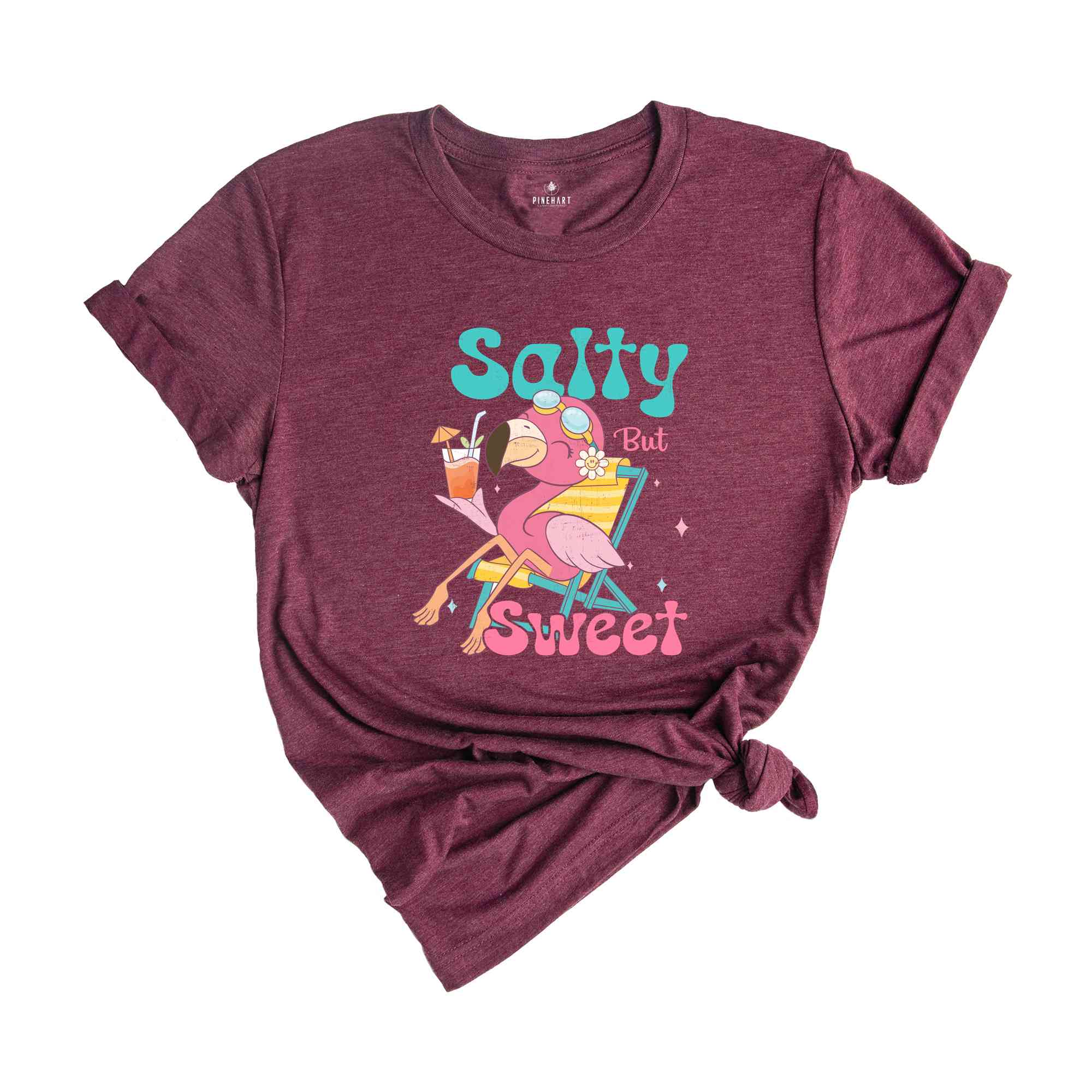 Salty But Sweet Shirt, Summer Shirt, Flamingo Lover Shirt, Nature Lover Shirt, Sarcastic Shirts, Animal Lover Shirt