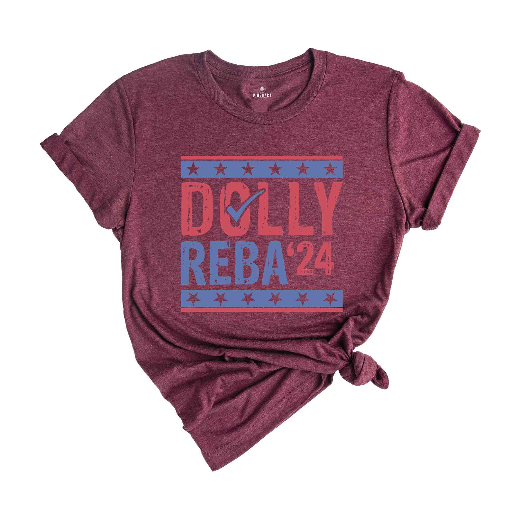 Dolly Reba 2024 Shirt, 2024 Election Shirt, Dolly and Reba For President, Funny Election Shirts, 4th of July Shirts, Country Music Shirts