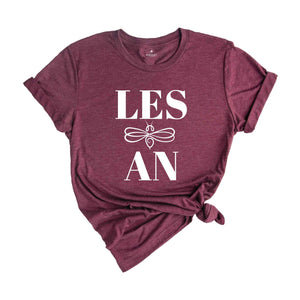 Les Bee An Shirt, Lesbian TShirt, LGBT Pride Shirt, Love Is Love, Funny LGBT Shirt, Cute LGBT Shirt, Pride Ally Shirt, LGBTQ Shirt