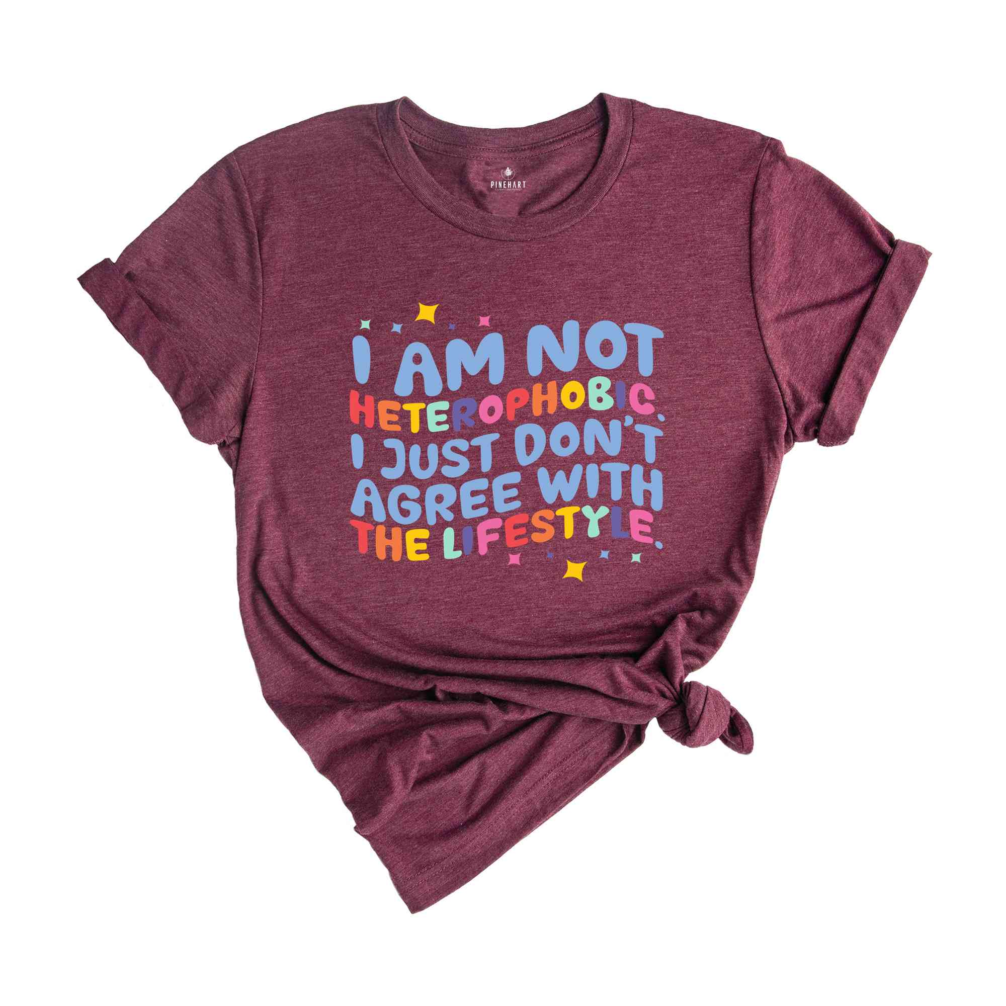 I Am Not Heterophobic I Just Don't Agree With The Lifestyle Shirt, LGBTQ Shirt, Gift For Pride Month Shirt, Gay Shirt