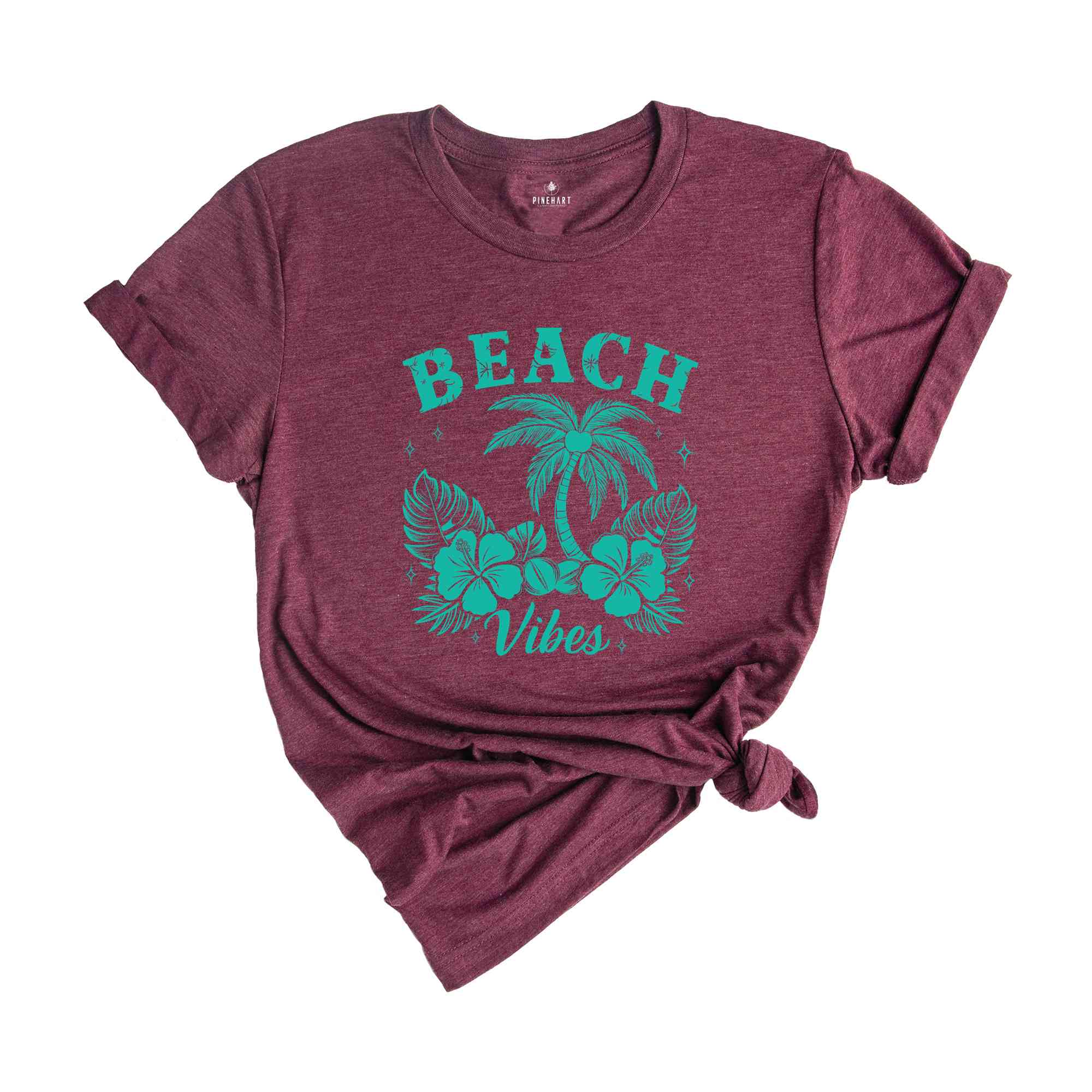 Beach Vibes T-Shirt, Summer Vibes Shirt, Holiday Vacation Gifts, Matching Girls Trip Shirts, Summer Gifts