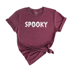 Spooky Shirt, Halloween Shirt, Fall Shirt, Ghost Shirt, Halloween Gift, Spooky Season Shirt, Retro Halloween Shirt, Trendy Halloween Shirt