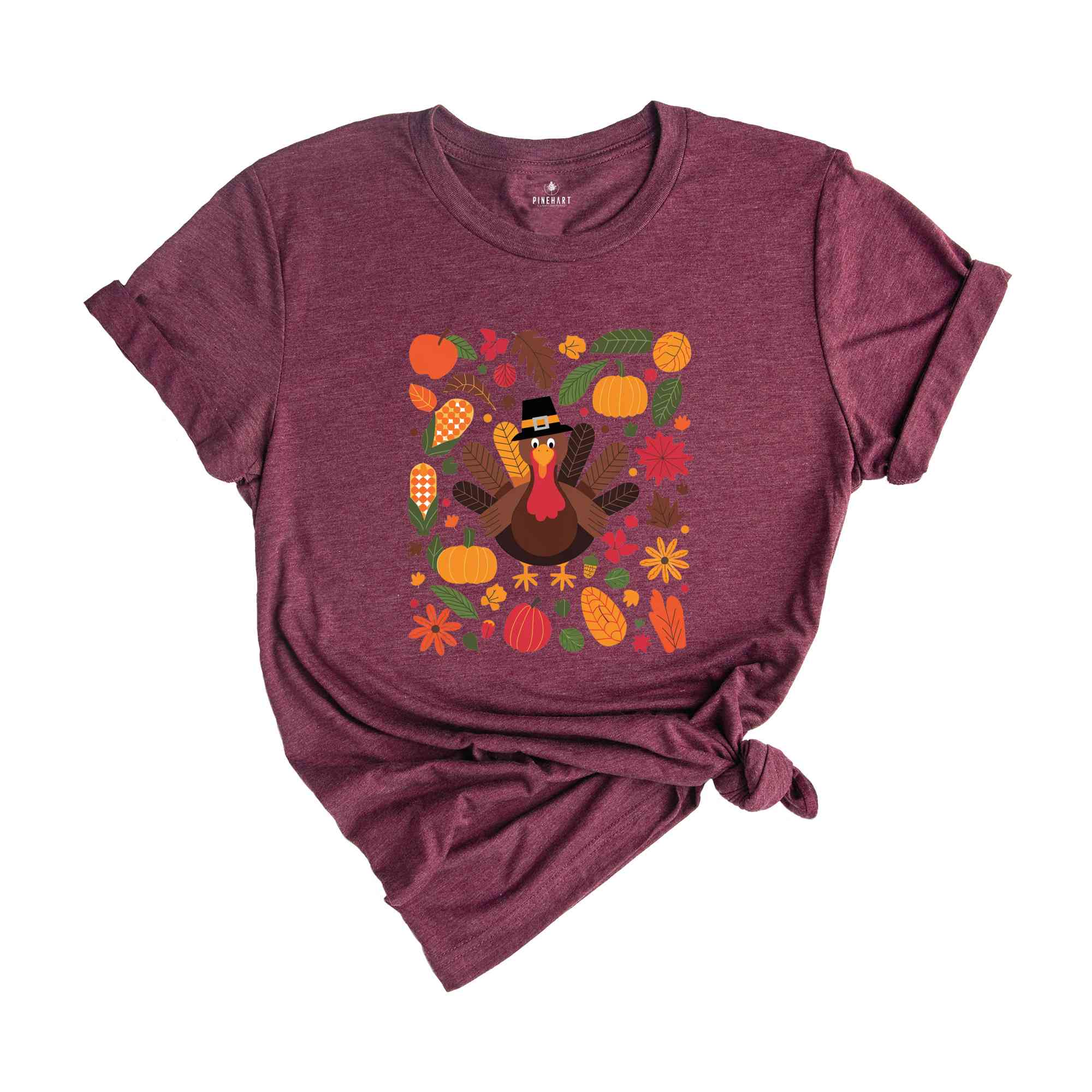 Pumpkin Thanksgiving Shirt, Gift For Christians, Thanksgiving Shirt, Boho Christian Shirt, Autumn Season Tee