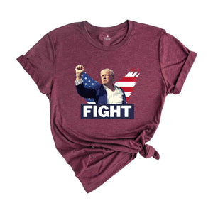 Fight Donald Trump Shirt, I Will Fight Trump, I Stand With Trump, Make America Great Again, Donald Trump, Donald Trump T-Shirt, Trump Shirt