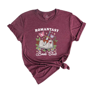 Romantasy Book Club Shirt, Romantasy Shirt, Romance Reader Shirt, Romance Reader Gifts, Bookish Shirt, Book Lover Gift, Reading Club Tee