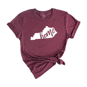 Kentucky State Shirts, Kentucky State Map Shirt, Kentucky Travel Gifts, Kentucky Apparel, Kentucky Clothing, Kentucky Home Sweatshirt