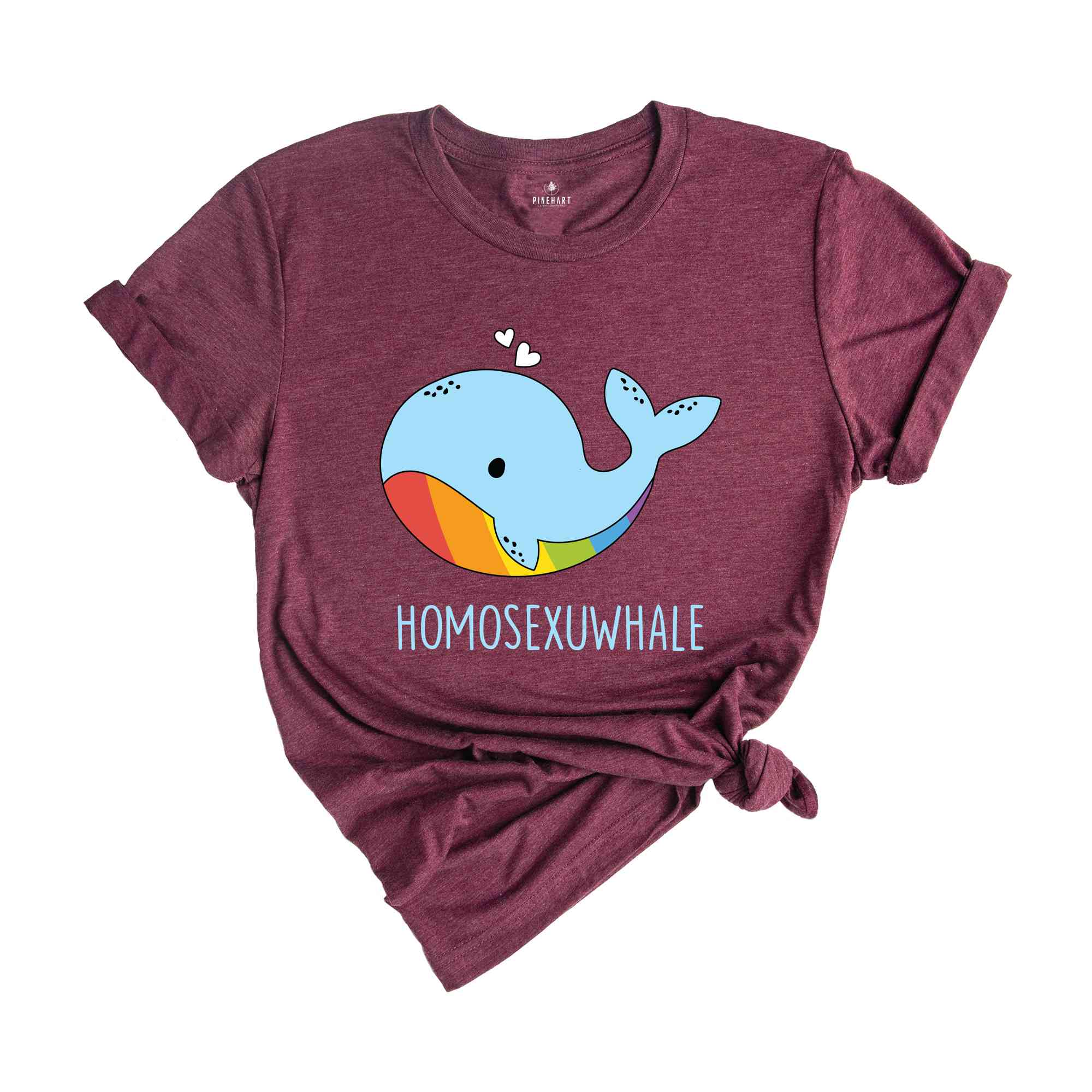 Homosexuwhale Shirt, Funny LGBT Shirt, Cute LGBT Shirt, Pride Rainbow Shirt, LGBTQ Pride Shirt, Animal Lover Shirt, Cute Whale Shirt