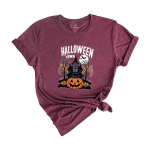 Halloweentown Shirt, Vintage Halloween Shirt, Fall Autumn Season Shirt, Halloween Party Shirt, Halloween Mom Shirt, Trendy Pumpkin Shirt