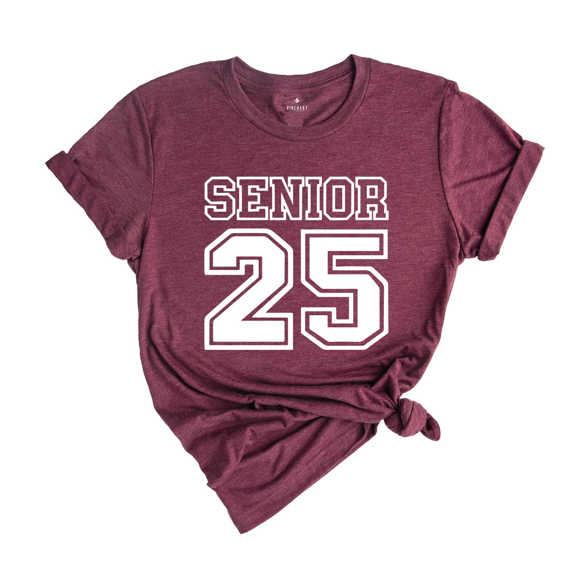 Senior 2025 T-Shirt, Graduation 2025 Shirt, Senior Shirt, Graduation Shirt, Class of 2025, Class of Shirts, Grad Of 2025 Shirt