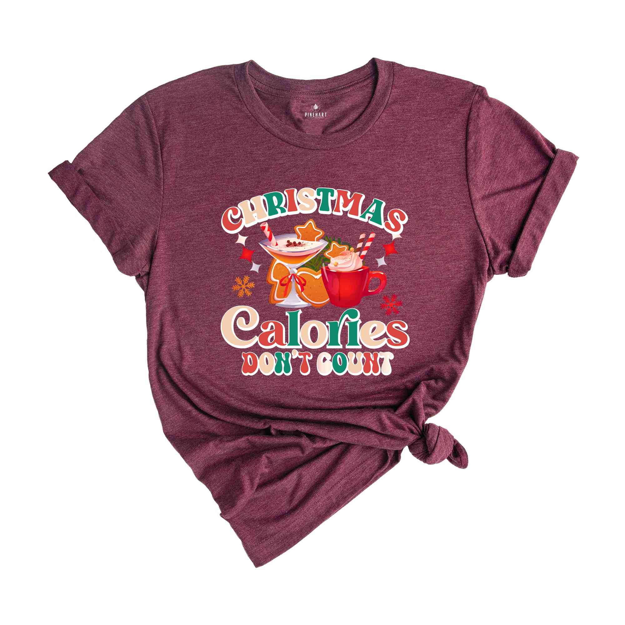 Christmas Calories Don't Count Shirt, Christmas Shirt, Funny Christmas Shirt, Christmas Gift, Christmas Party Shirt, Happy Christmas Shirt