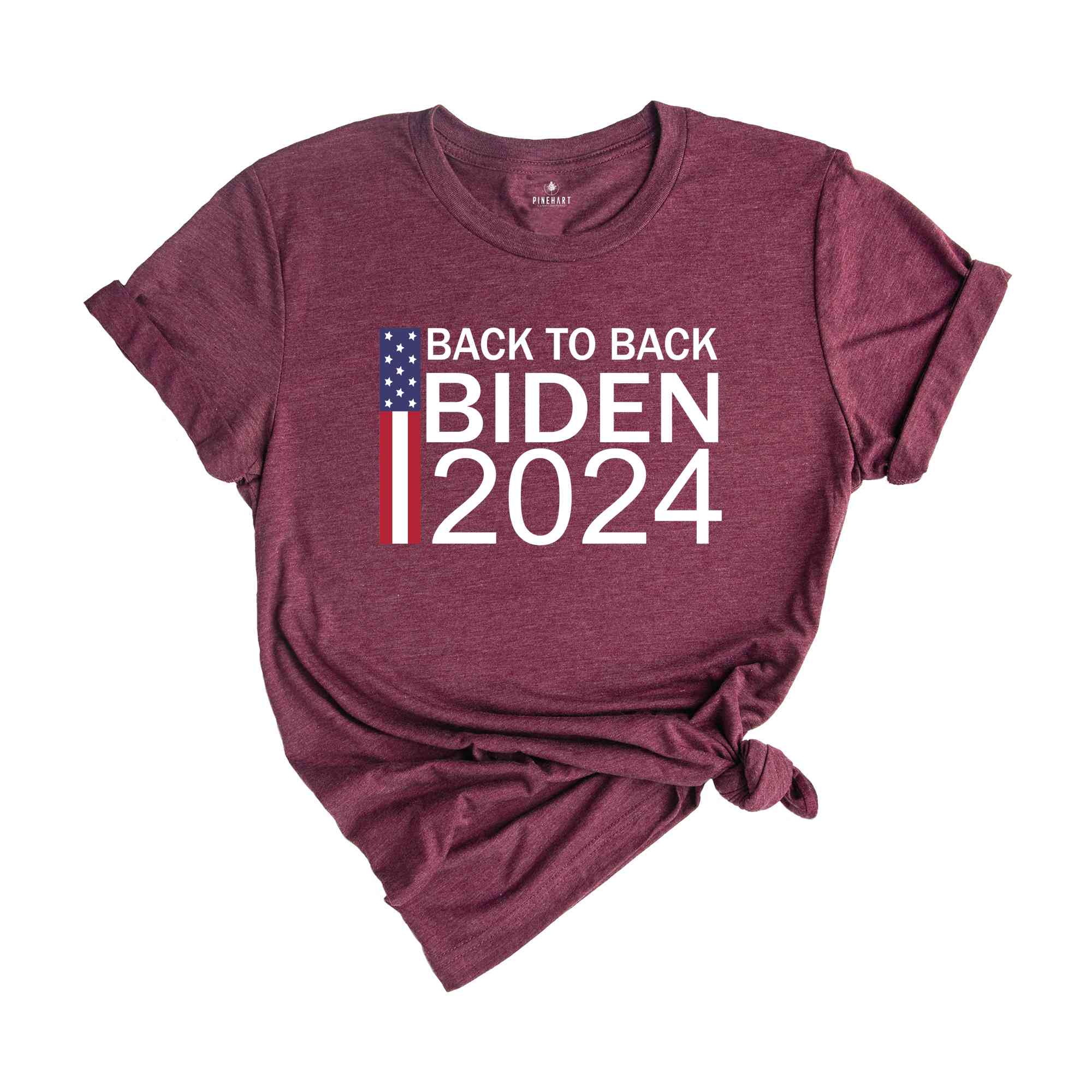 Back to Back Biden Shirt, President Biden Shirt, Biden 2024 T-Shirt, Re-elect Biden Shirt, Joe Biden 2024 Tee, Vote for Biden 24 tee