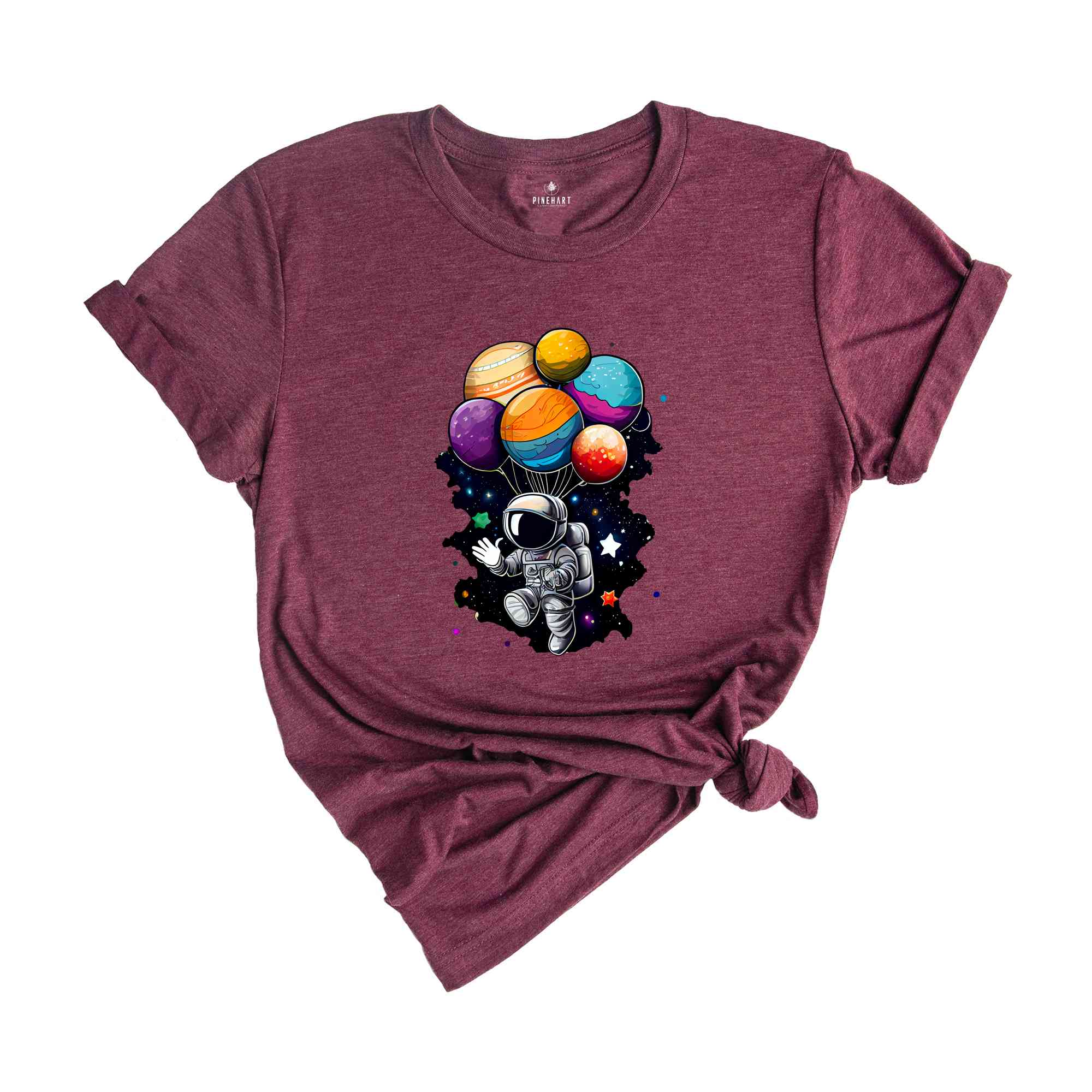 Astronaut Balloon T-Shirt, Space Balloon Shirt, Space Shirt, Astronaut Birthday Shirt, Space Gifts, Spaceman Shirt