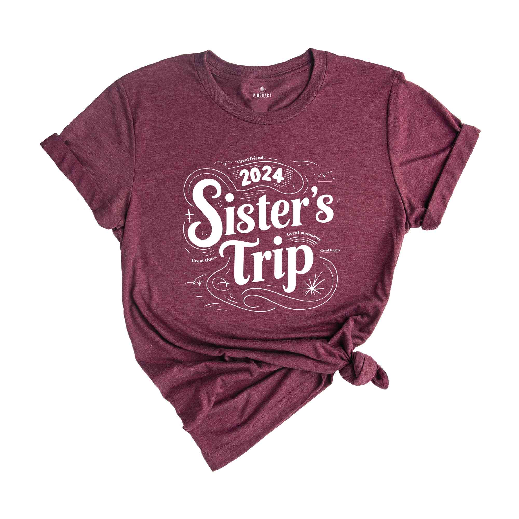 Sisters Trip 2024 Shirt, Girls Trip T-Shirt, Sisters Trip Sweatshirt, Girls Vacation Shirt, Weekend Trip Shirt