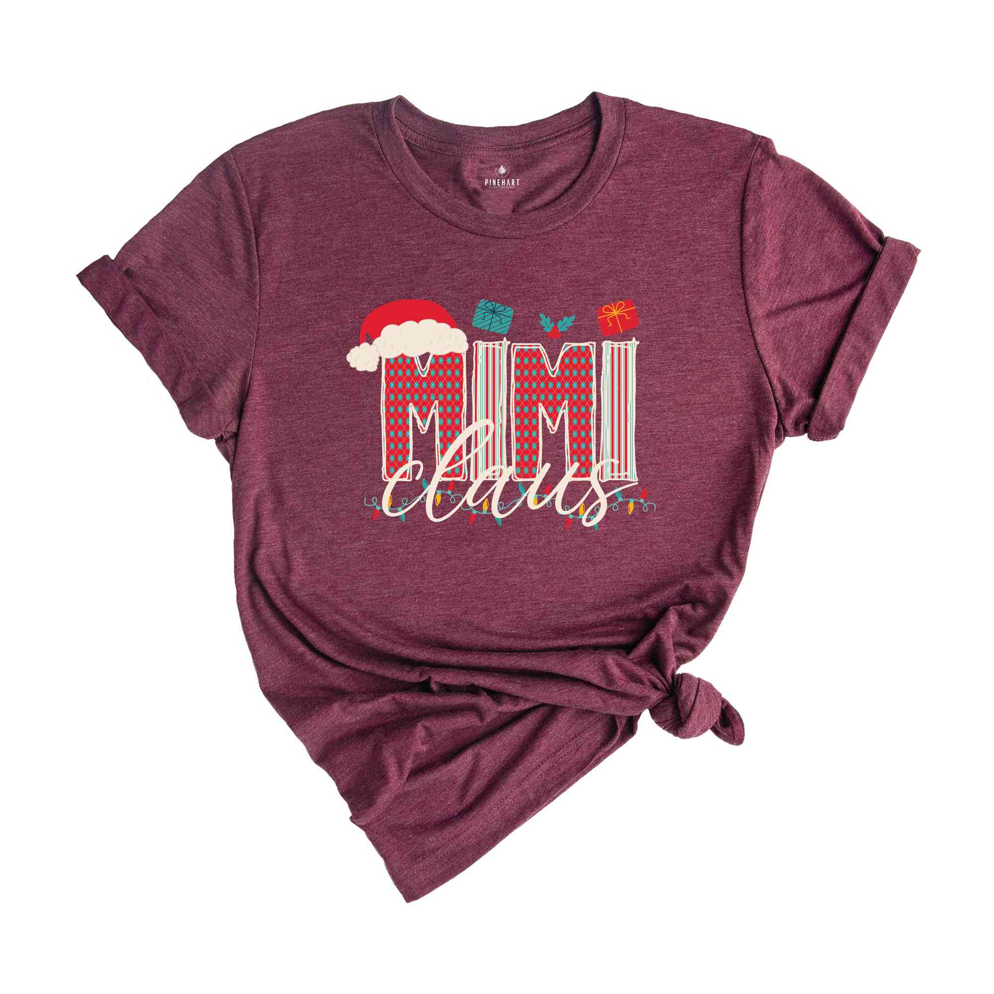 Mimi Claus Shirt, Grandma Christmas Shirt, Grandma Shirt, Christmas Gift For Grandma, New Mimi Christmas Sweatshirt