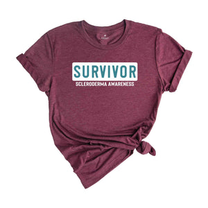 Scleroderma Survivor Shirt, Scleroderma Warrior, Scleroderma Fighter, Scleroderma Gifts, Fight Scleroderma, Awareness Shirt