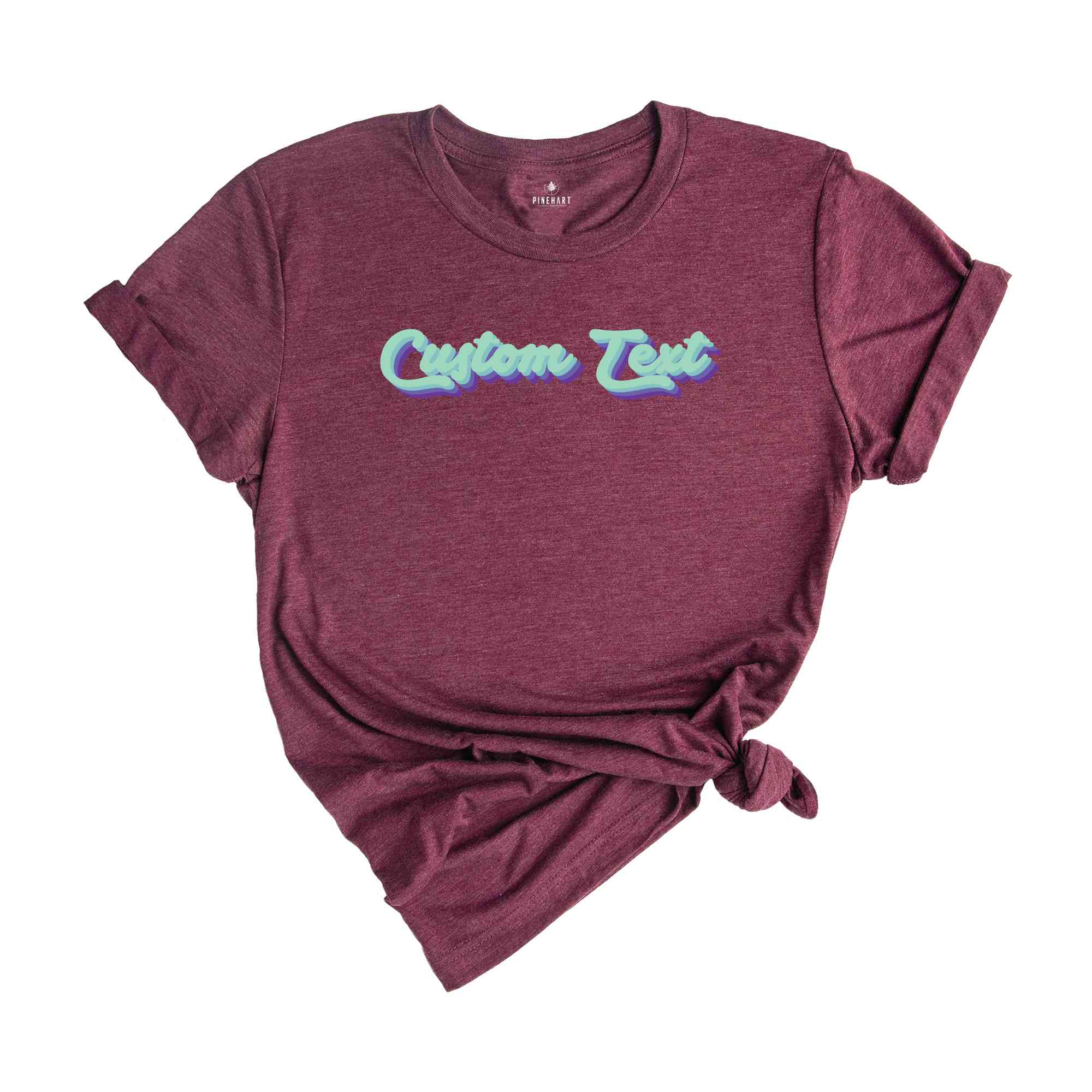 Custom Text Shirt, Custom Retro Shirt, Retro Font Shirt, Customized Shirt, Customized Matching Shirts, Custom Text Shirt, Custom Shirt