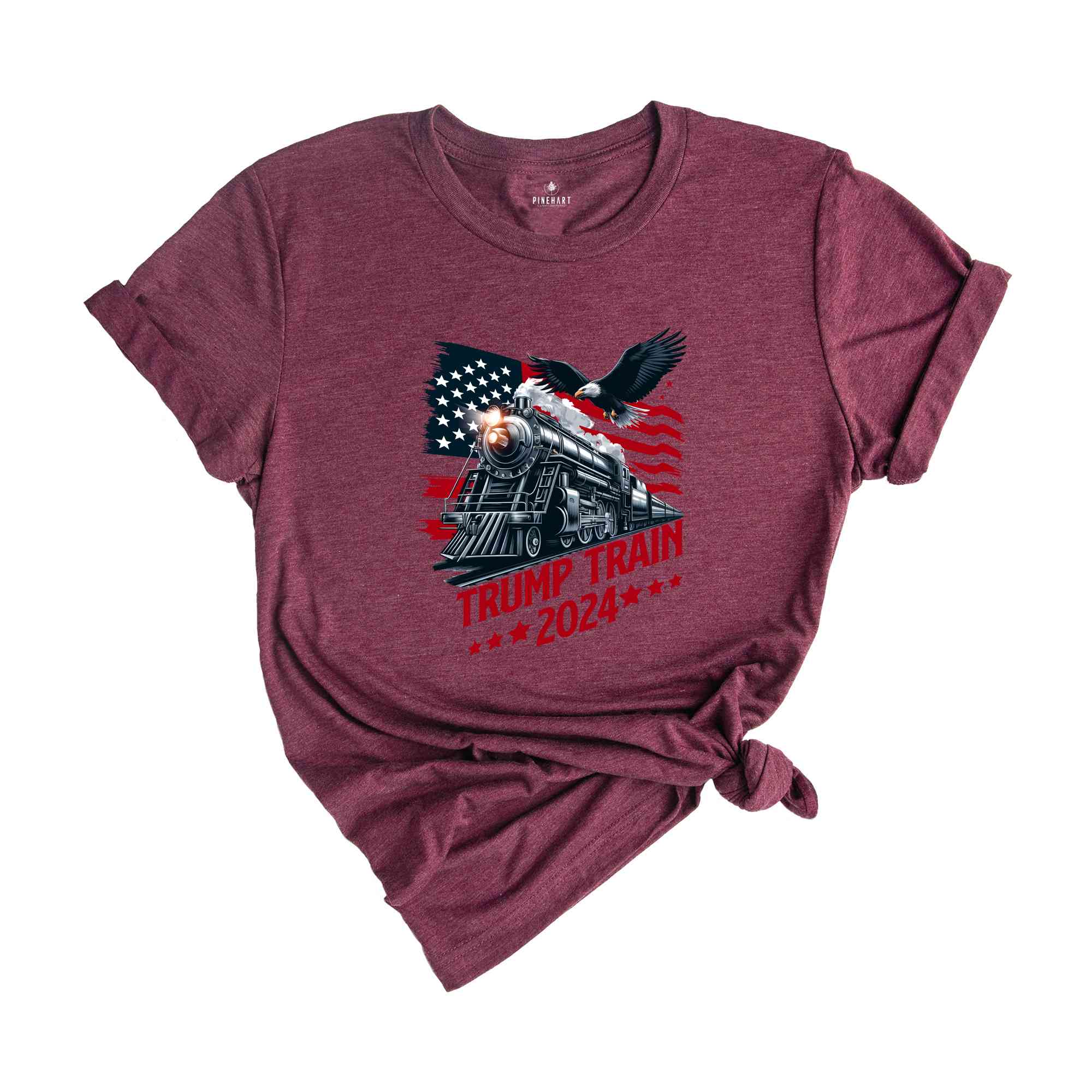 Trump Train 2024 Shirt, Funny Political T-Shirt, Donald Trump Shirt, Trump Legend Shirt, Funny Patriotic Tee