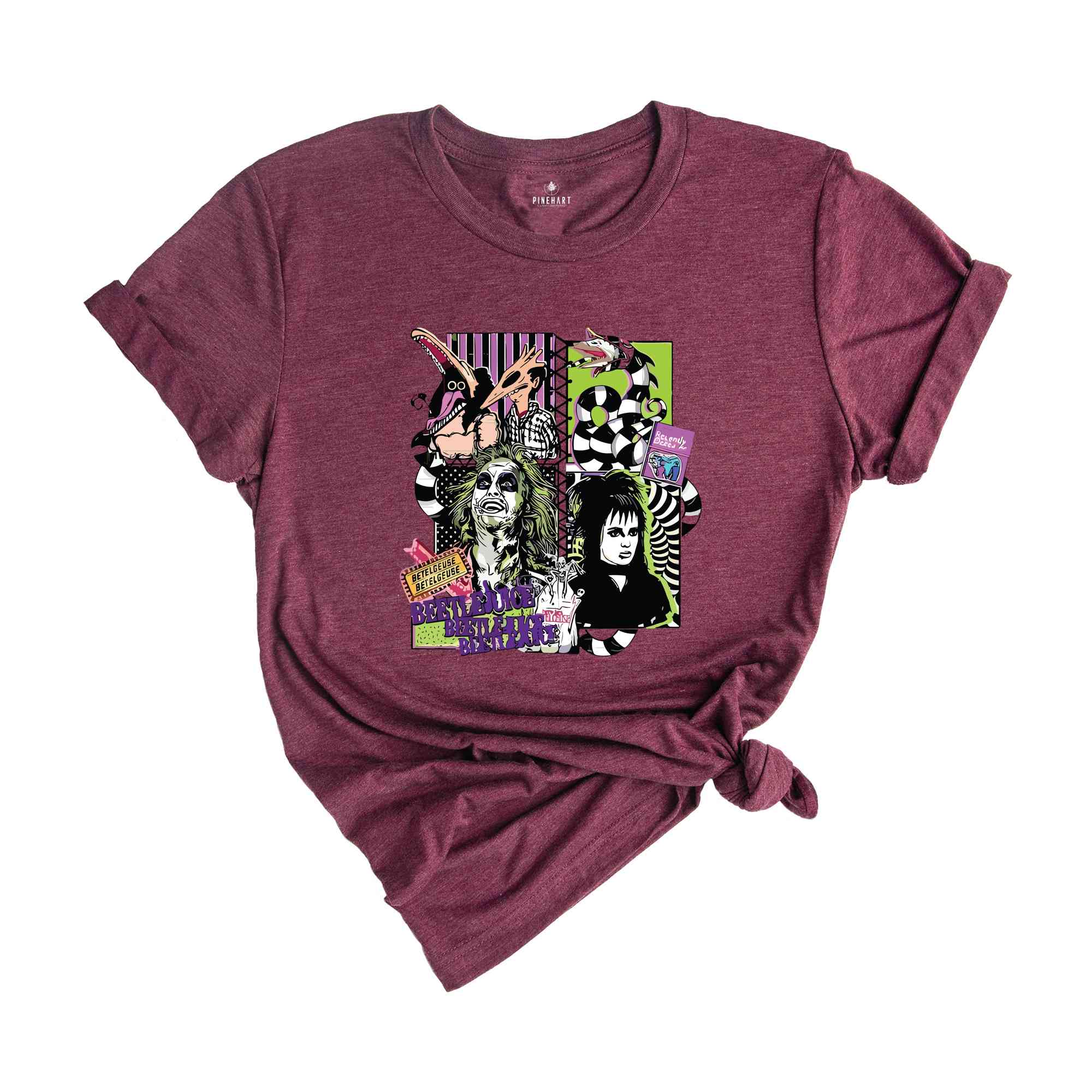 Beetlejuice Shirt, Halloween Shirt, Adult Halloween Shirt, Horror Shirt, Vintage BeetleJuice Shirt, BeetleJuice Horror Movie Shirt, Fall Tee