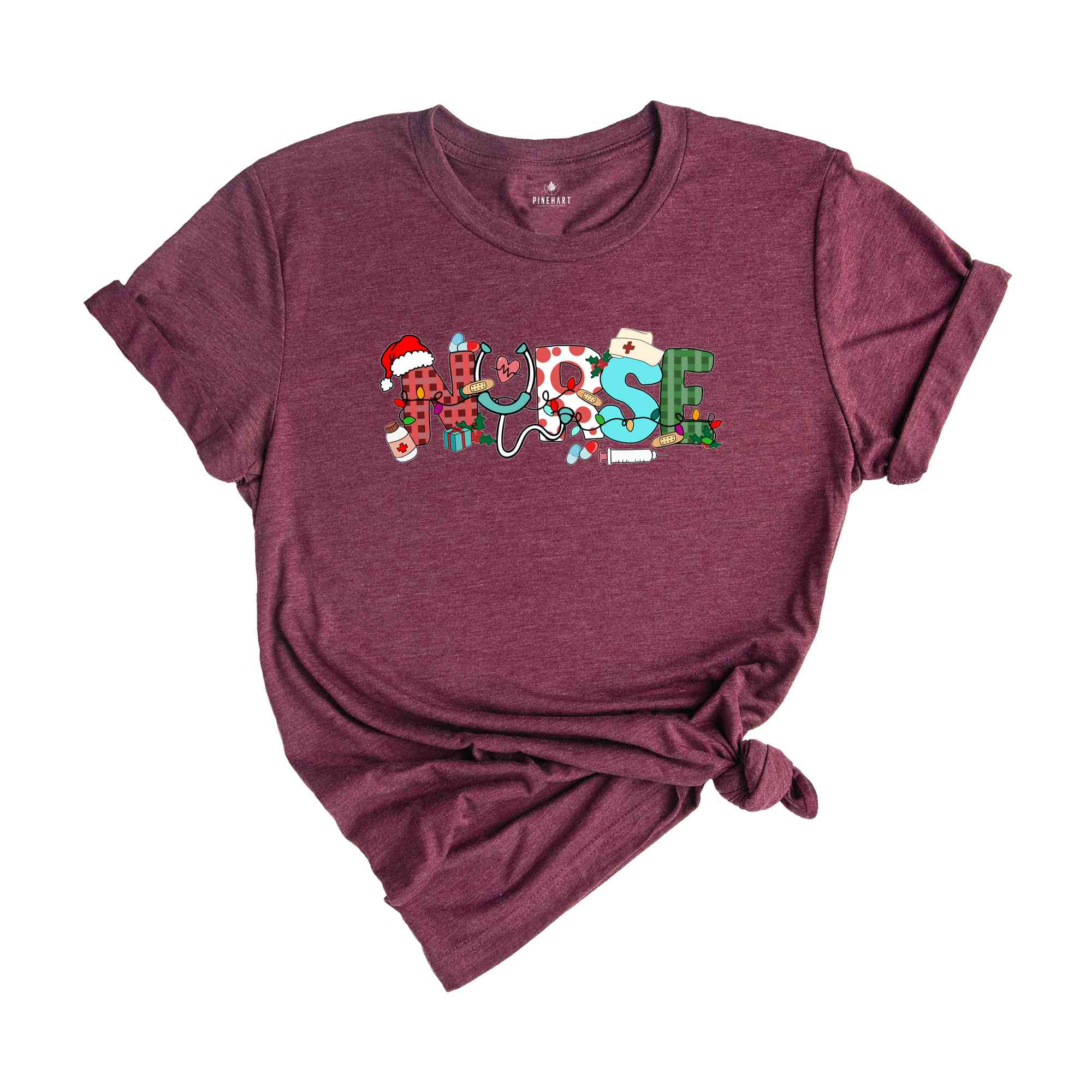 Nurse Christmas Shirt, Christmas Nurse T-Shirts, Holiday Nurse Shirt, Christmas Shirt, Holiday Nurse Gift, Nursing Tee